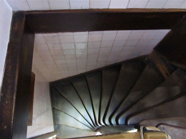 Steep and winding staircase, Our Lord in the Attic, Amsterdam