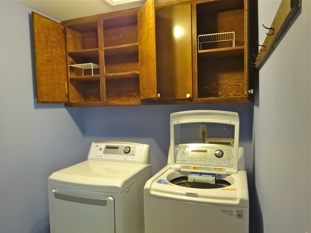 Laundry room project "during"
