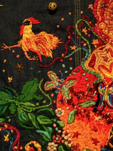 MAD Museum Embroidery Detail - Anna Polesny - Fancy Jacket 1974